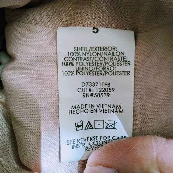 Xtraordinary Sleeveless Formal Dress Junior's Size 5 Dusty Rose with Embroidery - Picture 6 of 6